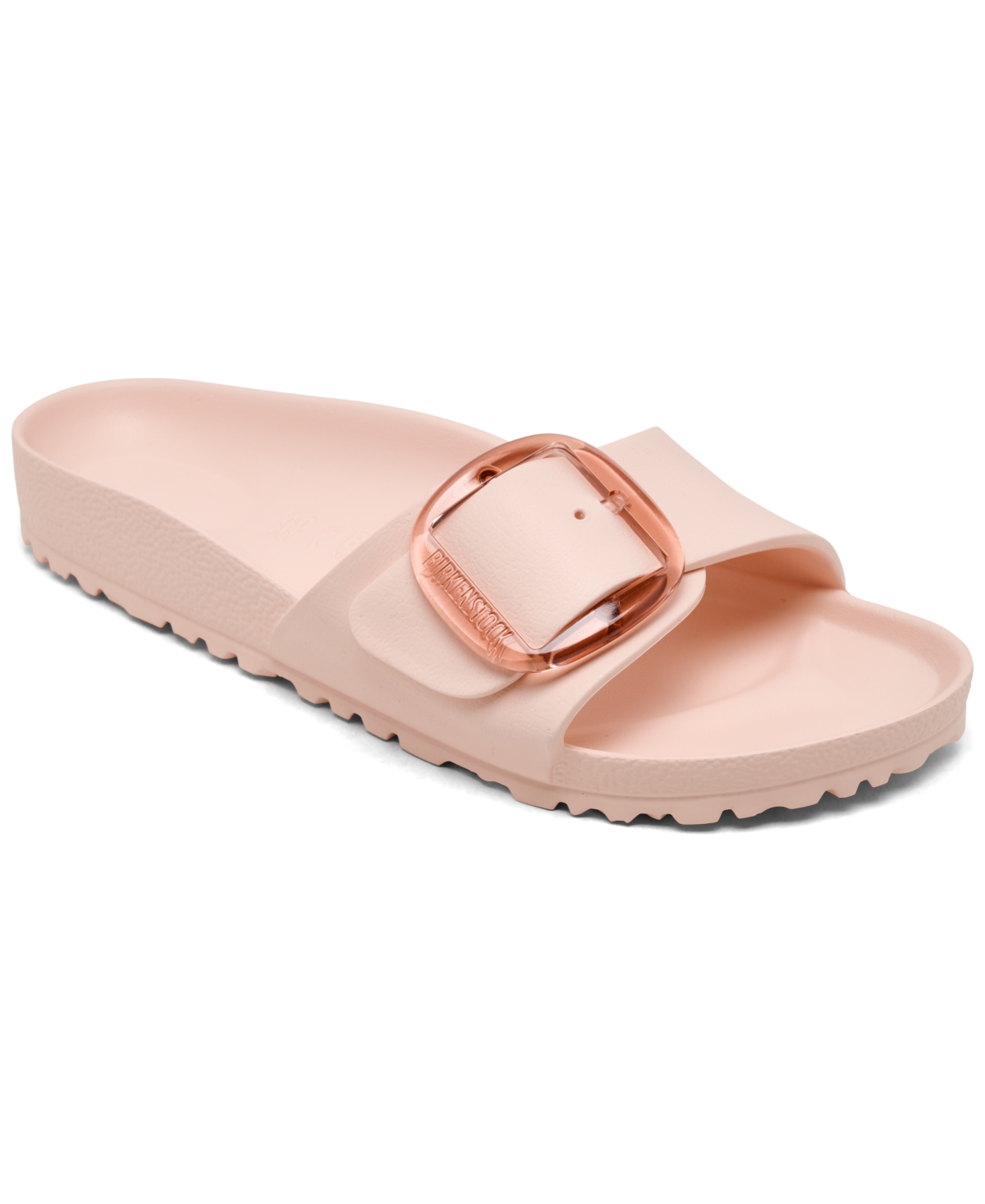 Women's Madrid Big Buckle Eva Sandals from Finish Line - Light Rose
