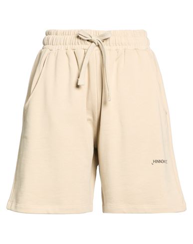Woman Shorts & Bermuda Shorts Beige Size XS Cotton