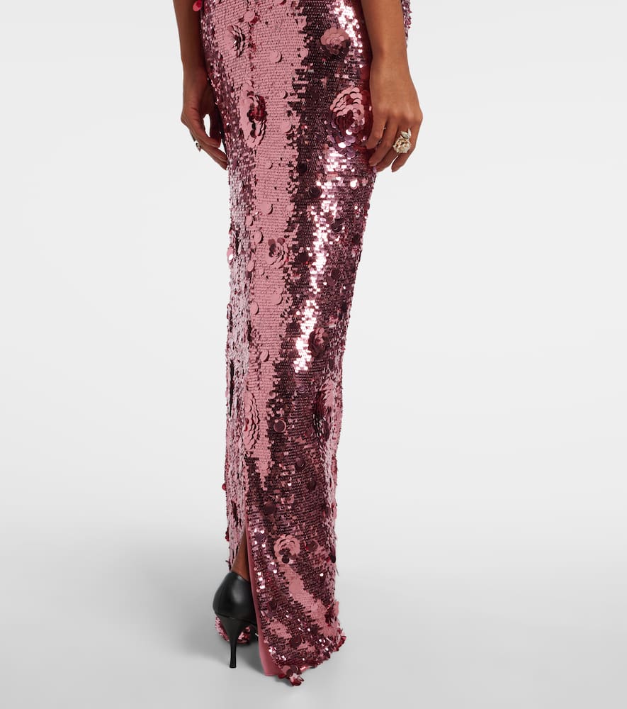 Isis sequined gown