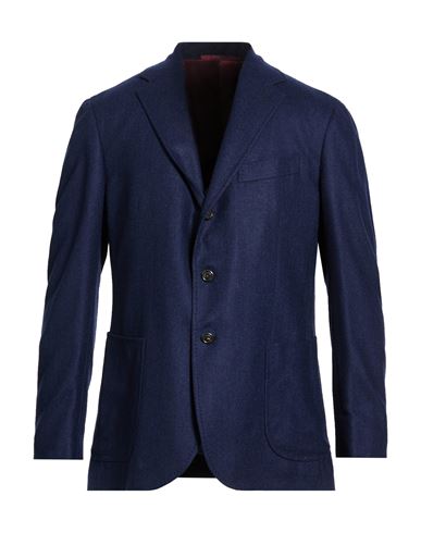 Man Blazer Navy Size 36 Cashmere