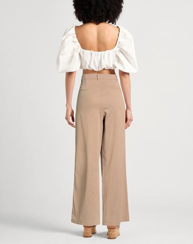Woman Pants Camel Size XS Lyocell, Cotton, Elastane