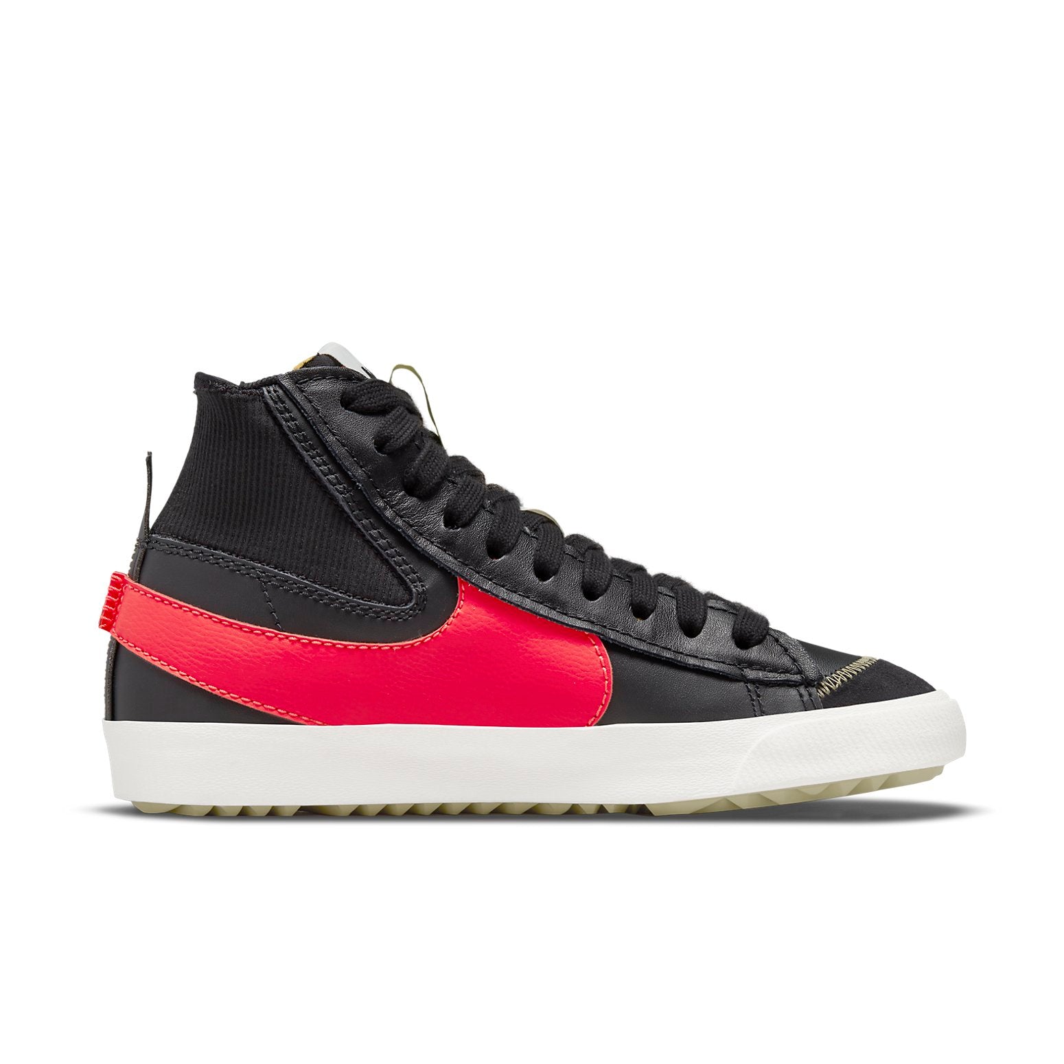 Blazer Mid '77 Jumbo 'Black Bright Crimson'