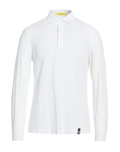 Man Polo shirt Cream Size L Cotton