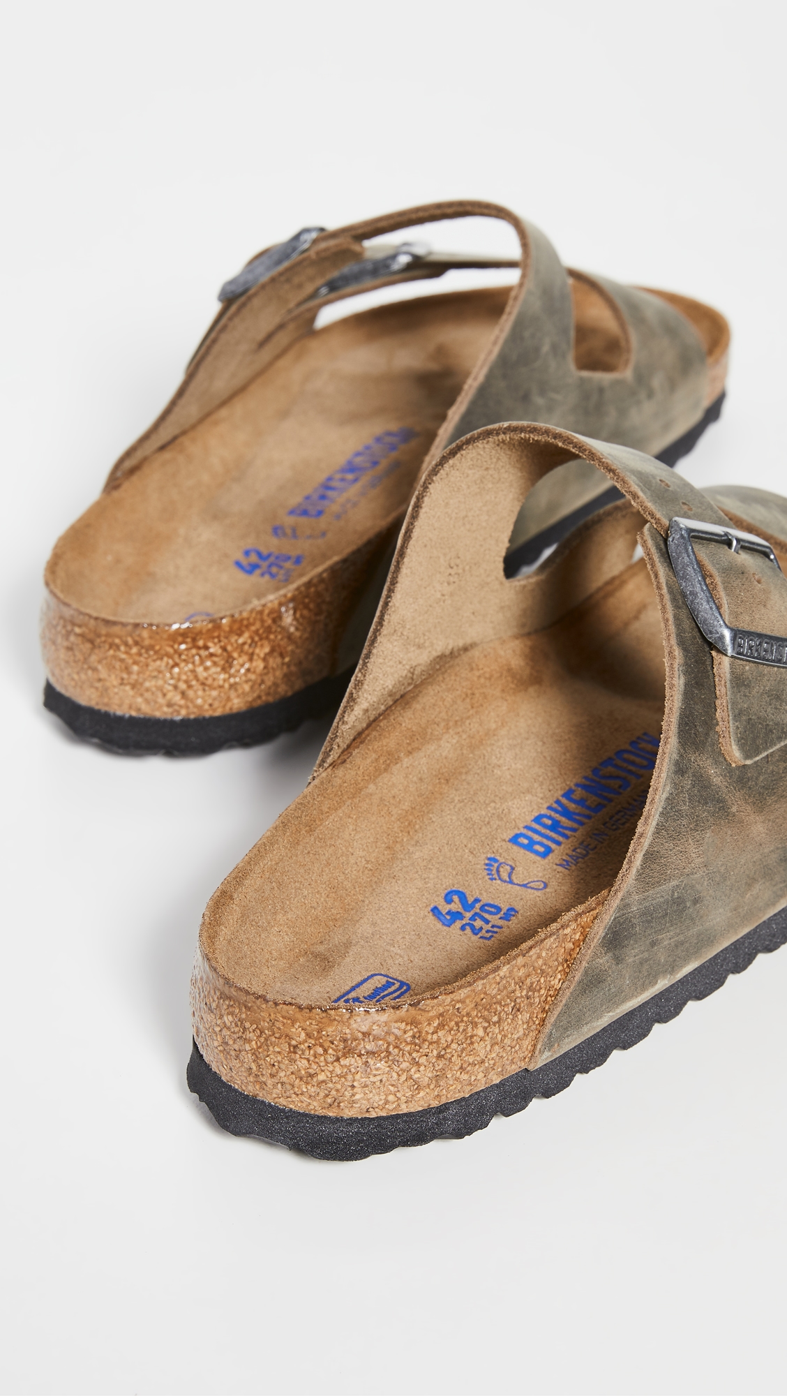 Arizona Soft Footbed Sandals Faded Khaki