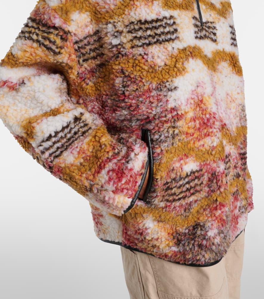 Marner fleece half-zip sweater
