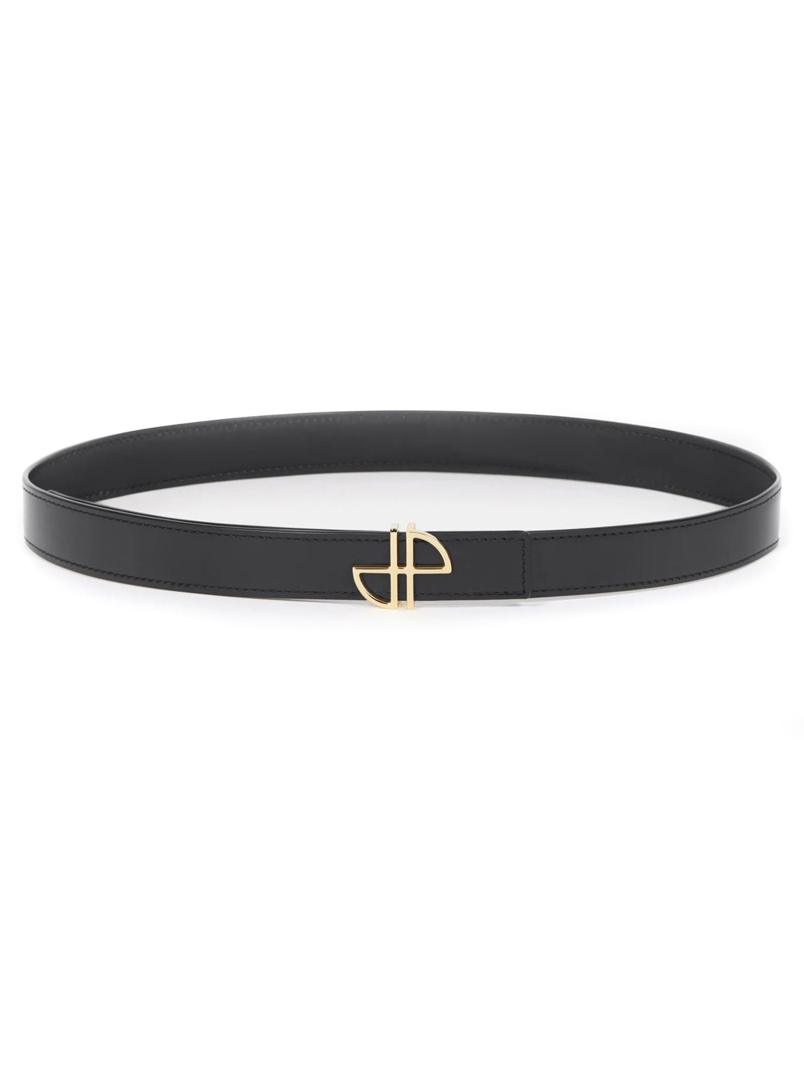 Black Leather Belt