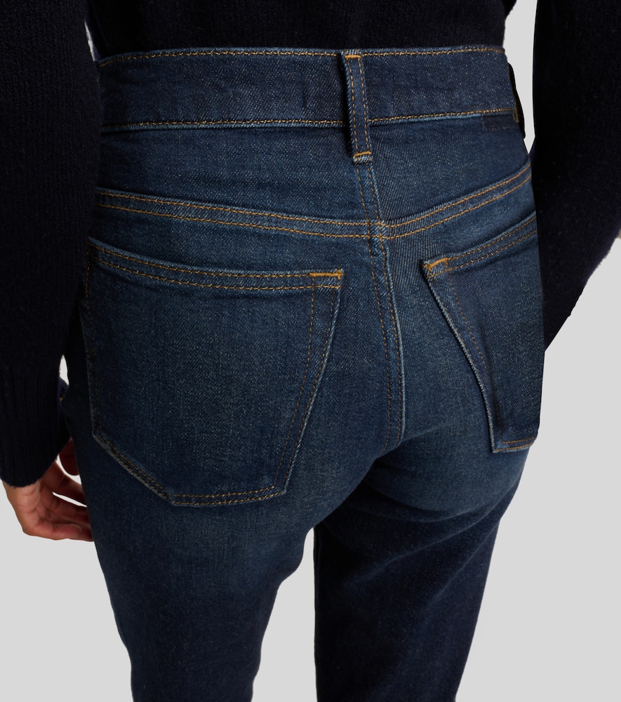 70s high-rise straight jeans