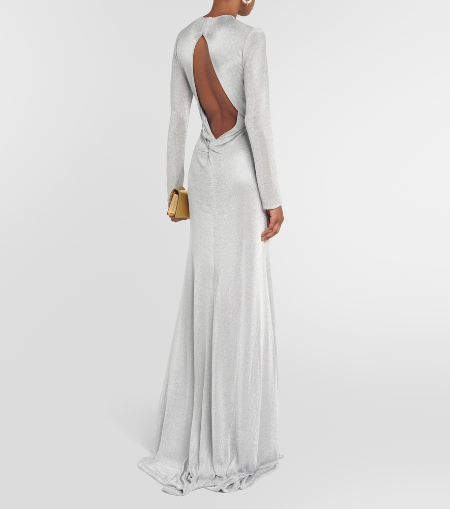 Cutout gown