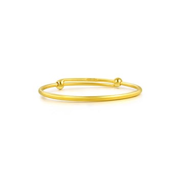 'New Born' 999.9 Gold Baby Bangle