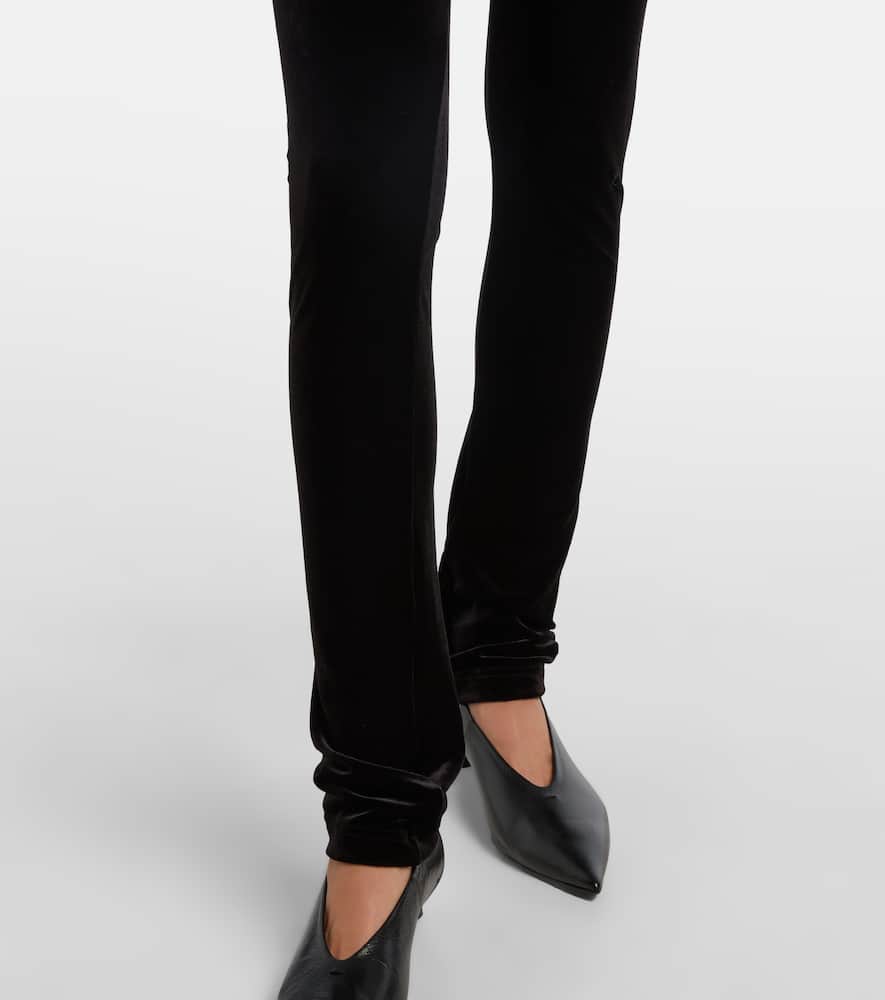 Jersey slim pants