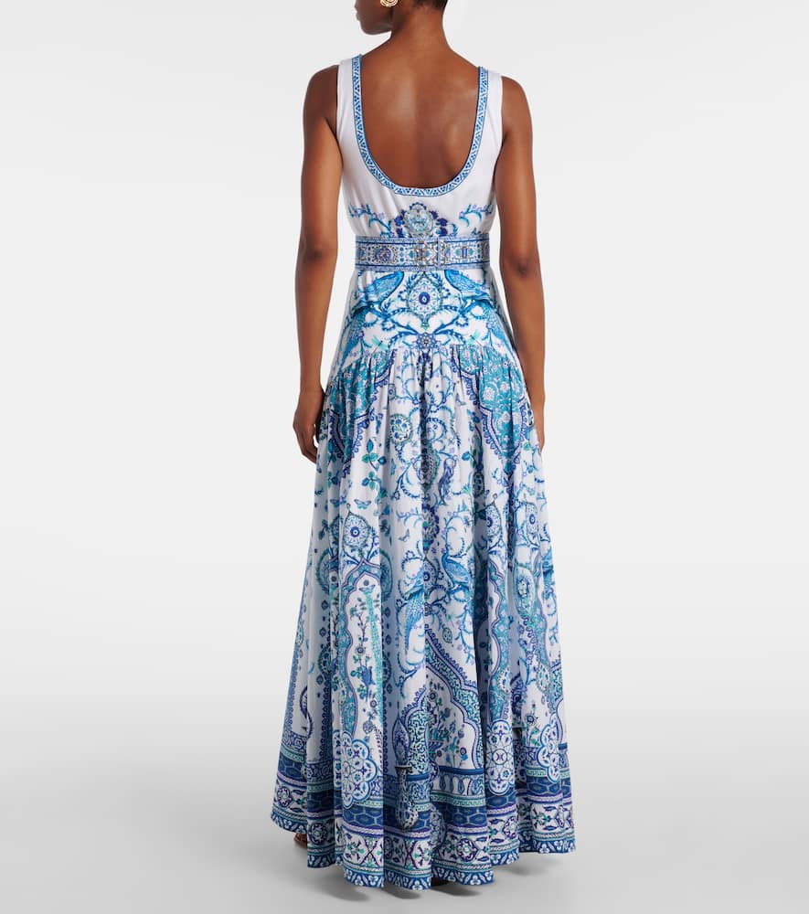 Isnik Lullaby cotton jersey maxi dress