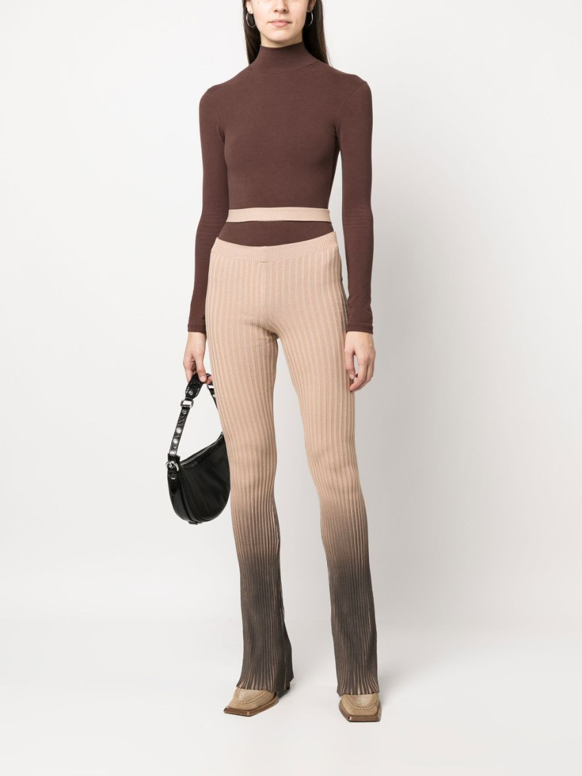 - Printed Cut-out Trousers