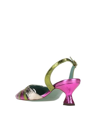 Woman Pumps Fuchsia Size 8 Leather