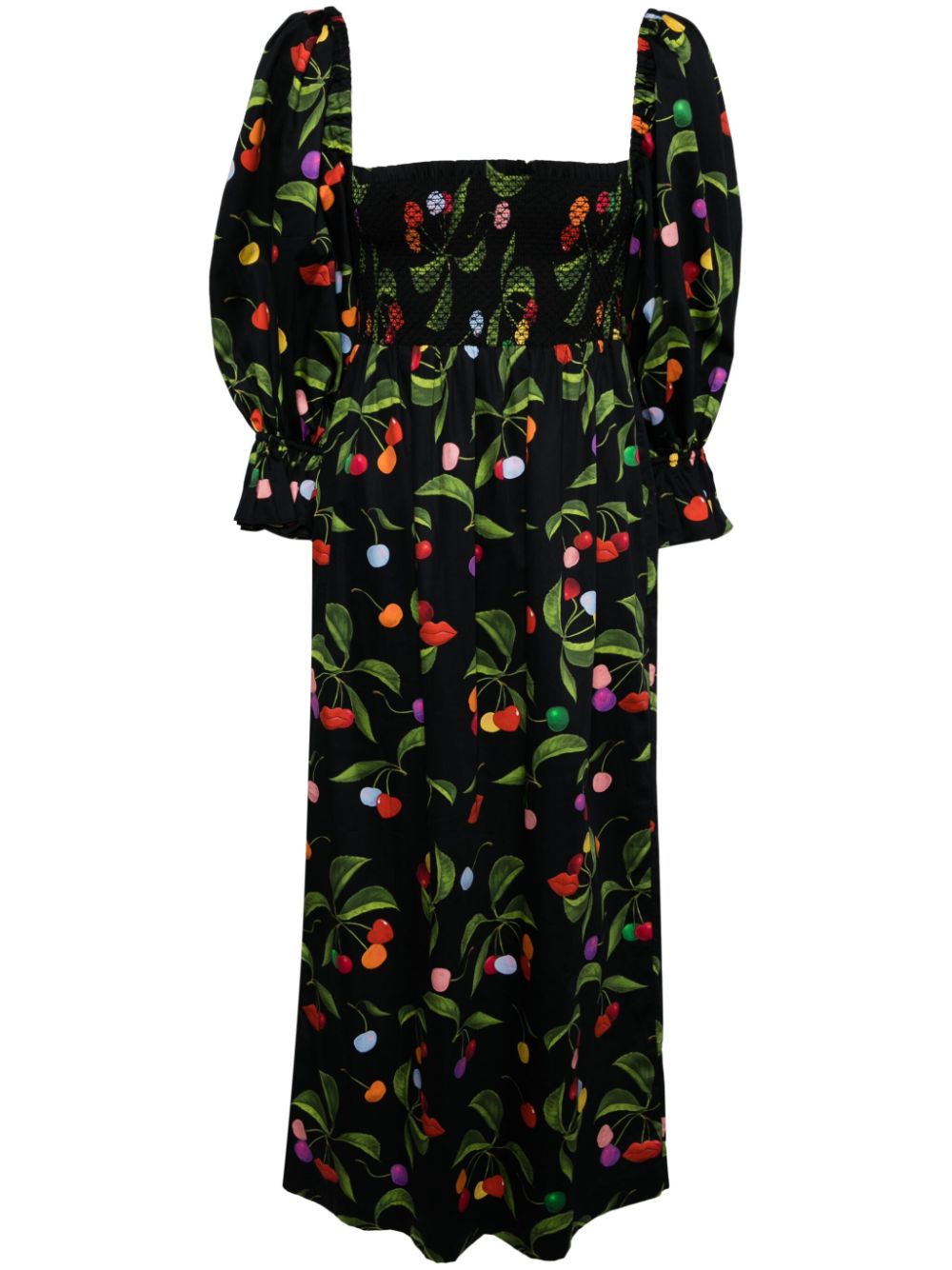 Ld Viona midi dress - Black