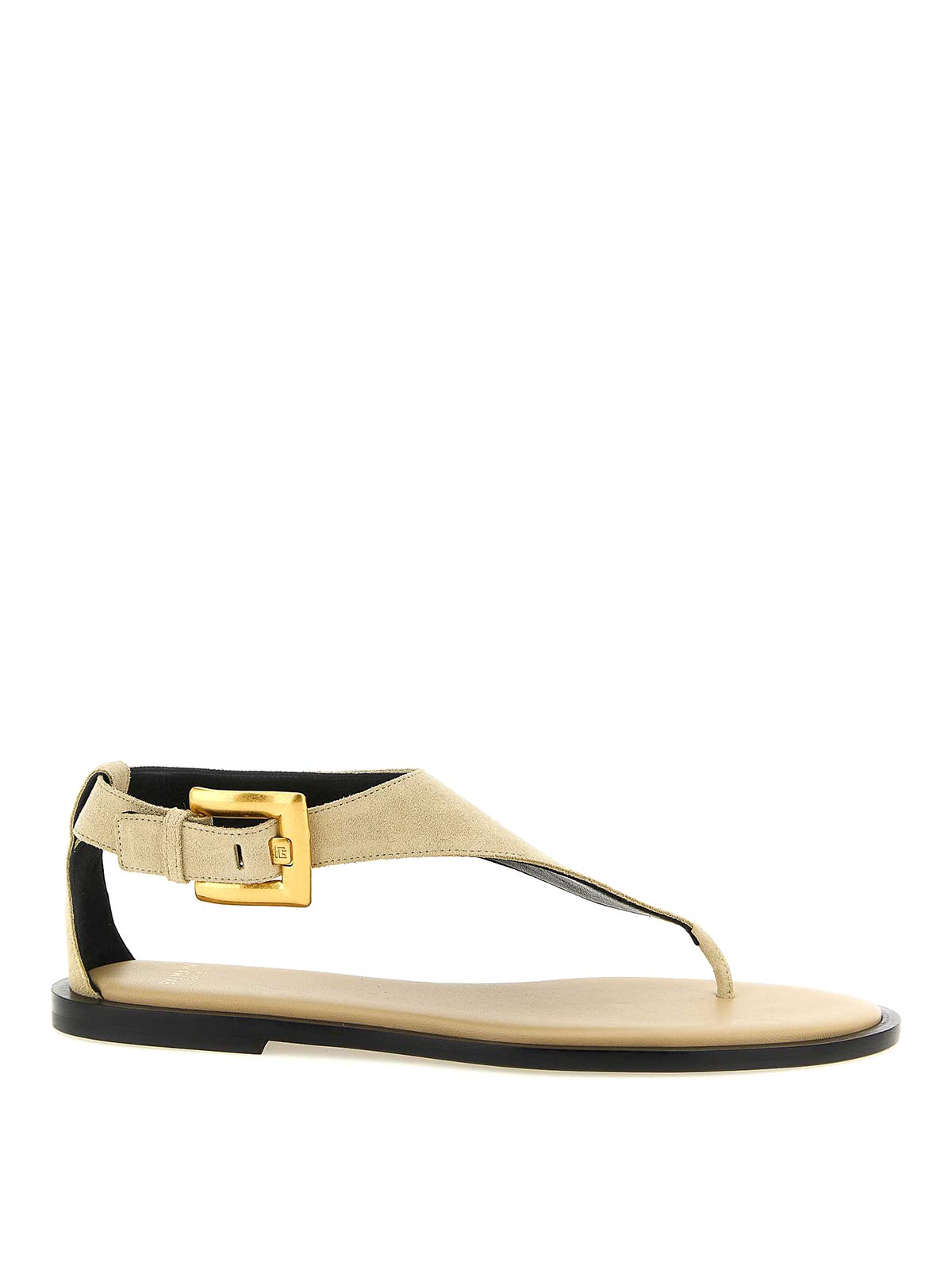 Balmain - anthem flat thong strap open toe sanda