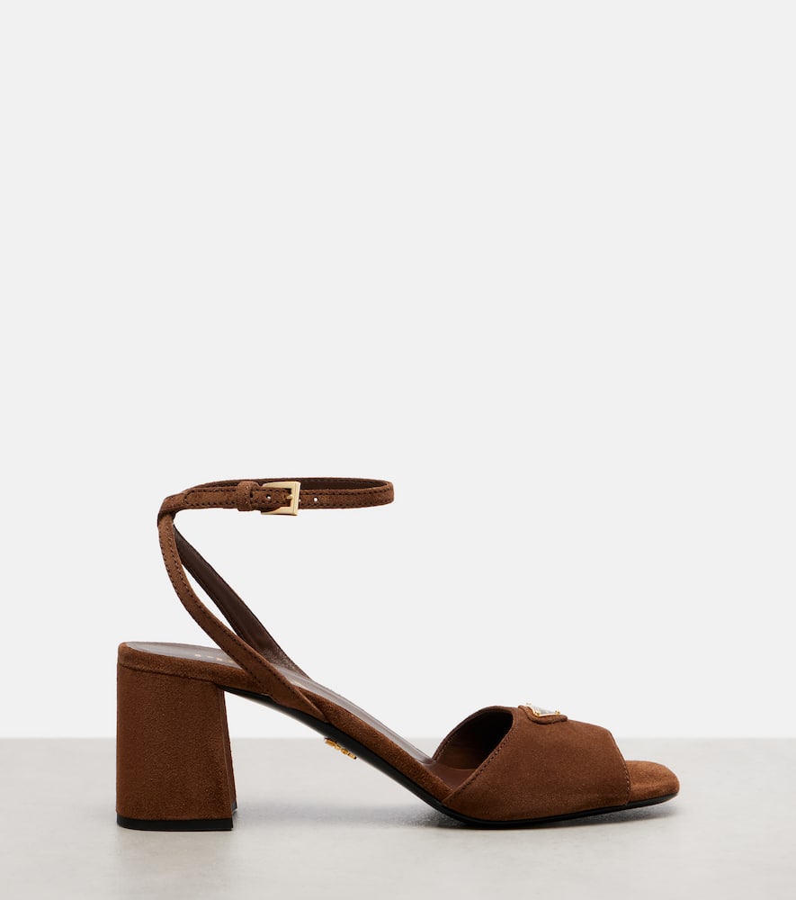 Suede sandals