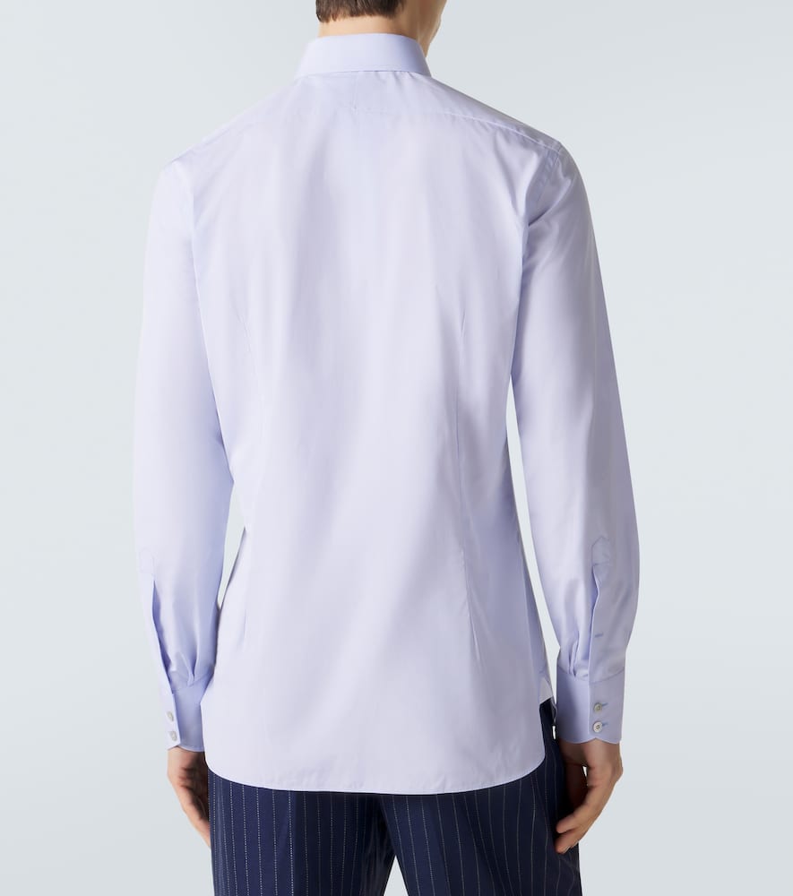 Cotton poplin shirt