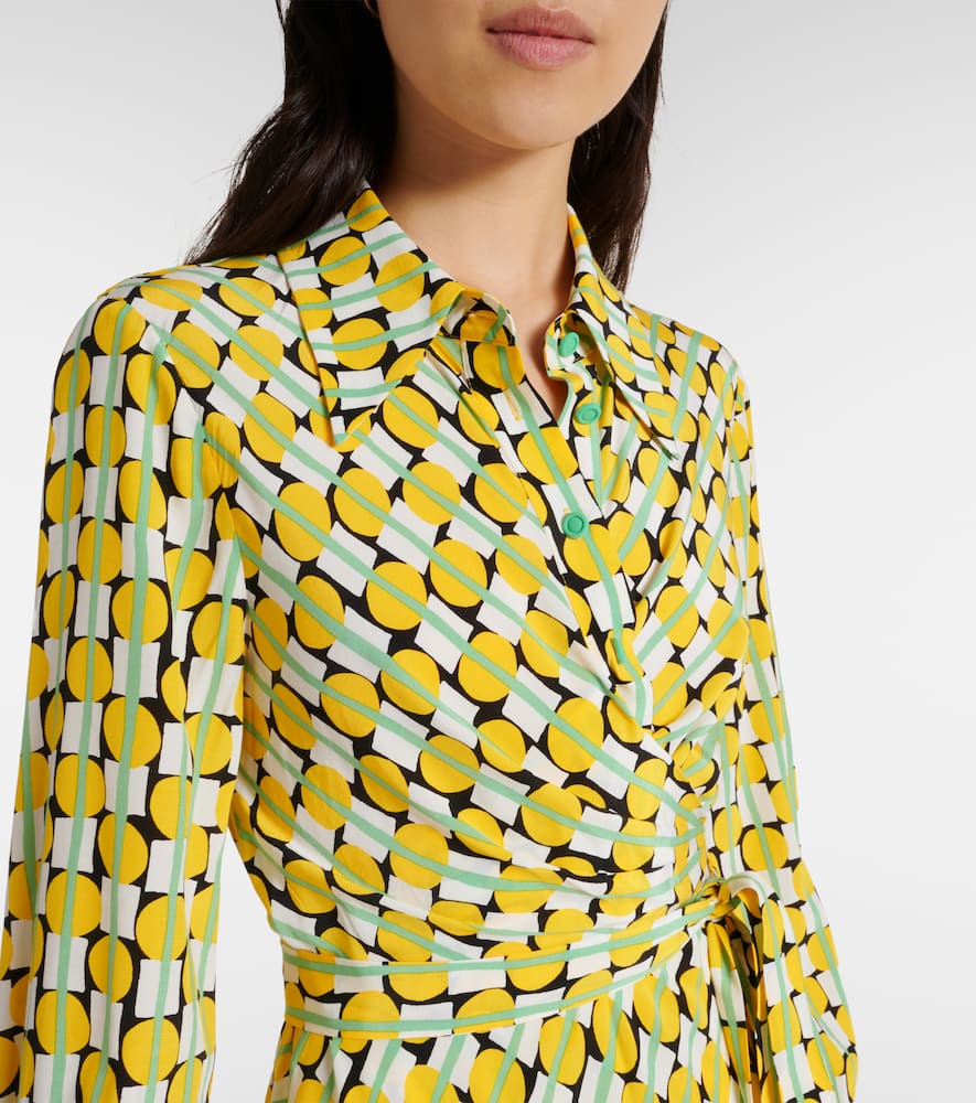Diane von Furstenberg Tori printed jersey midi dress