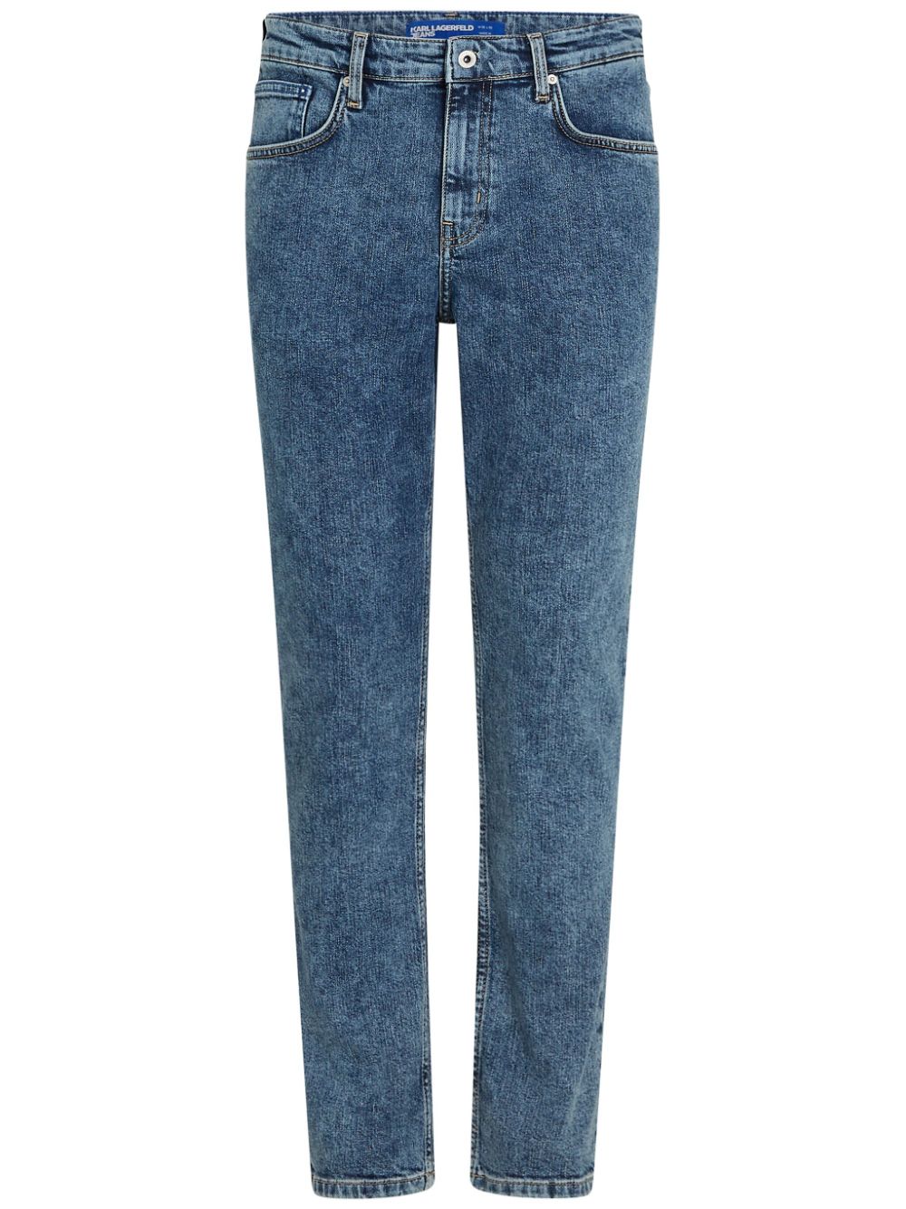 Slim-cut jeans - Blue