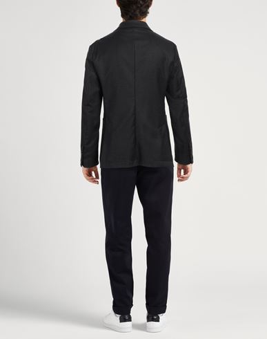 Barena Man Blazer Charcoal Size 40 Virgin Wool, Elastane