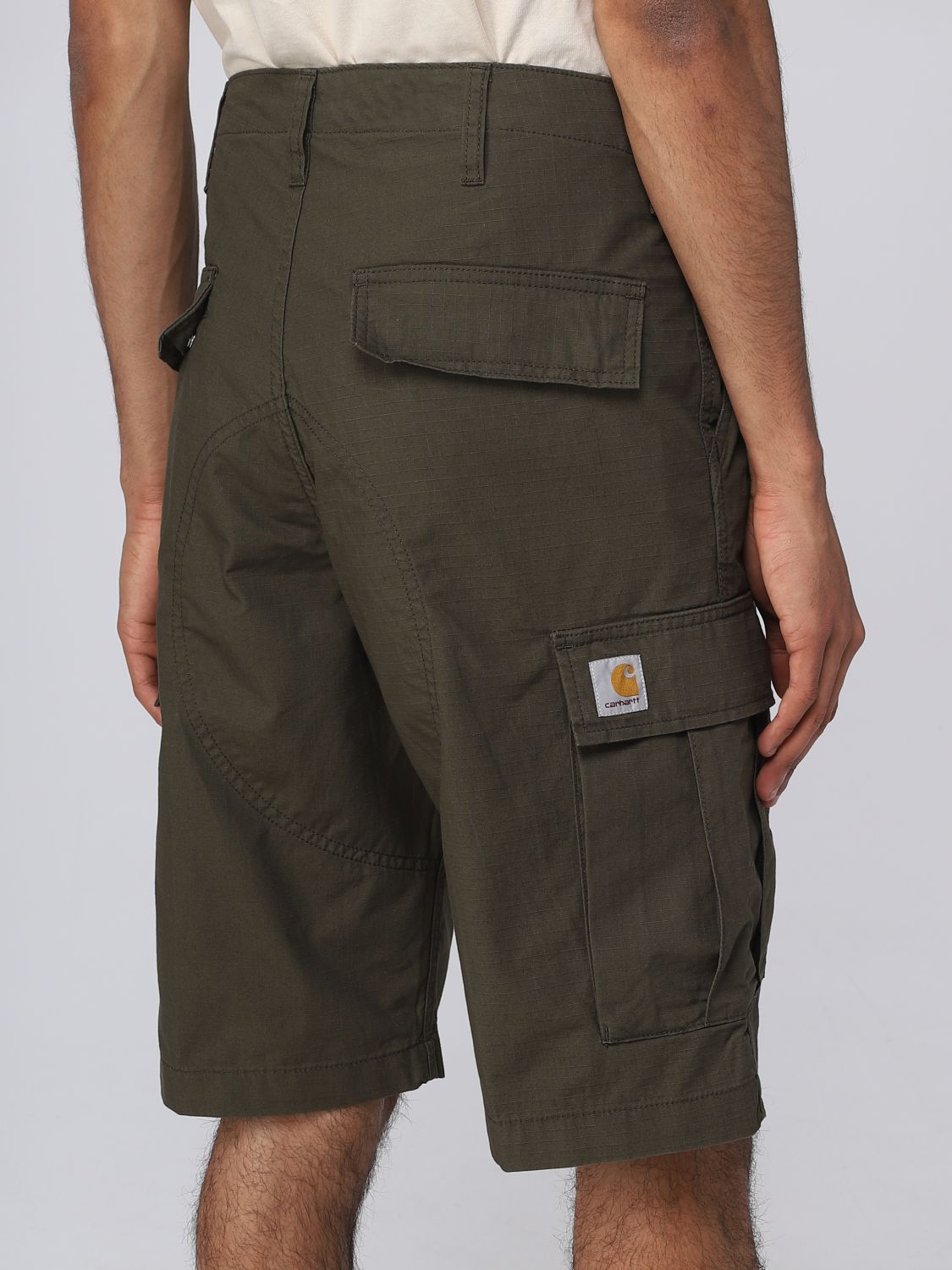 Short Men color Green