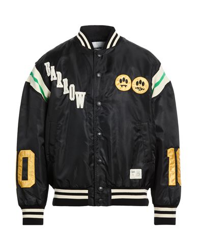 Man Jacket Black Size L Polyamide