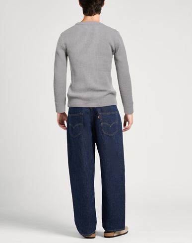 Man Sweater Light grey Size 42 Wool