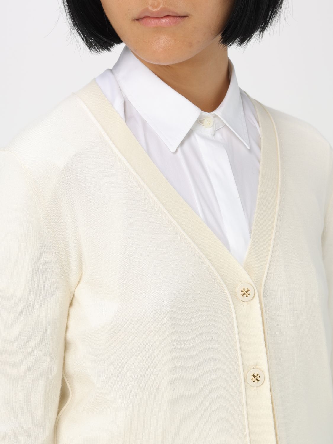 Cardigan Woman color White