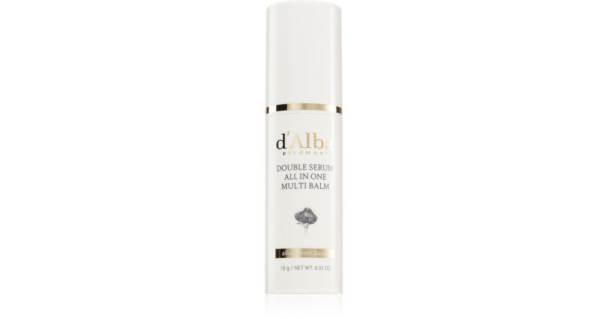 D'Alba White Truffle Double Serum All In One Multi Balm siero viso idratante intenso contro i segni di invecchiamento 10 g