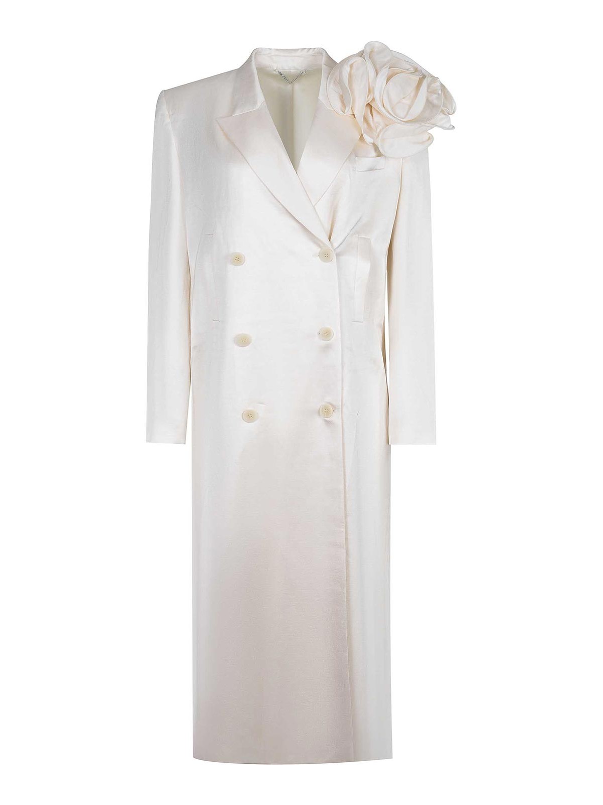 Madra Butrym Coat Made Of Linen Blend