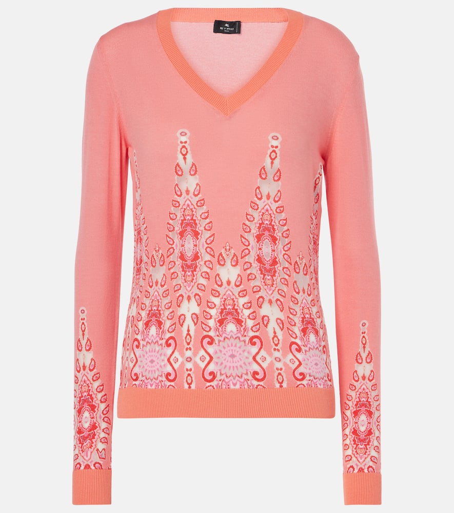 Printed sweater