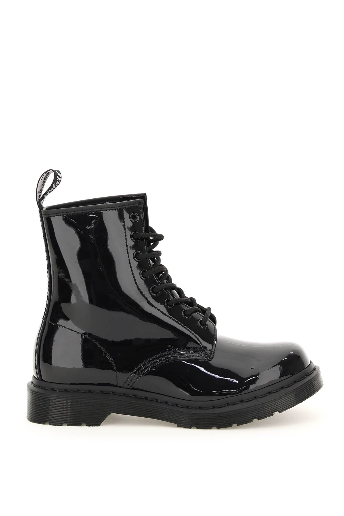 1460 Mono Patent Lamper Lace-up Combat Boots