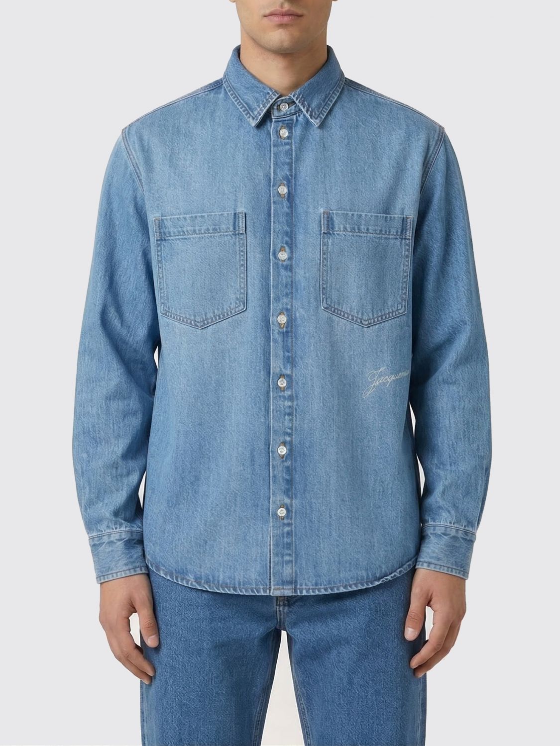 Shirt Men color Blue