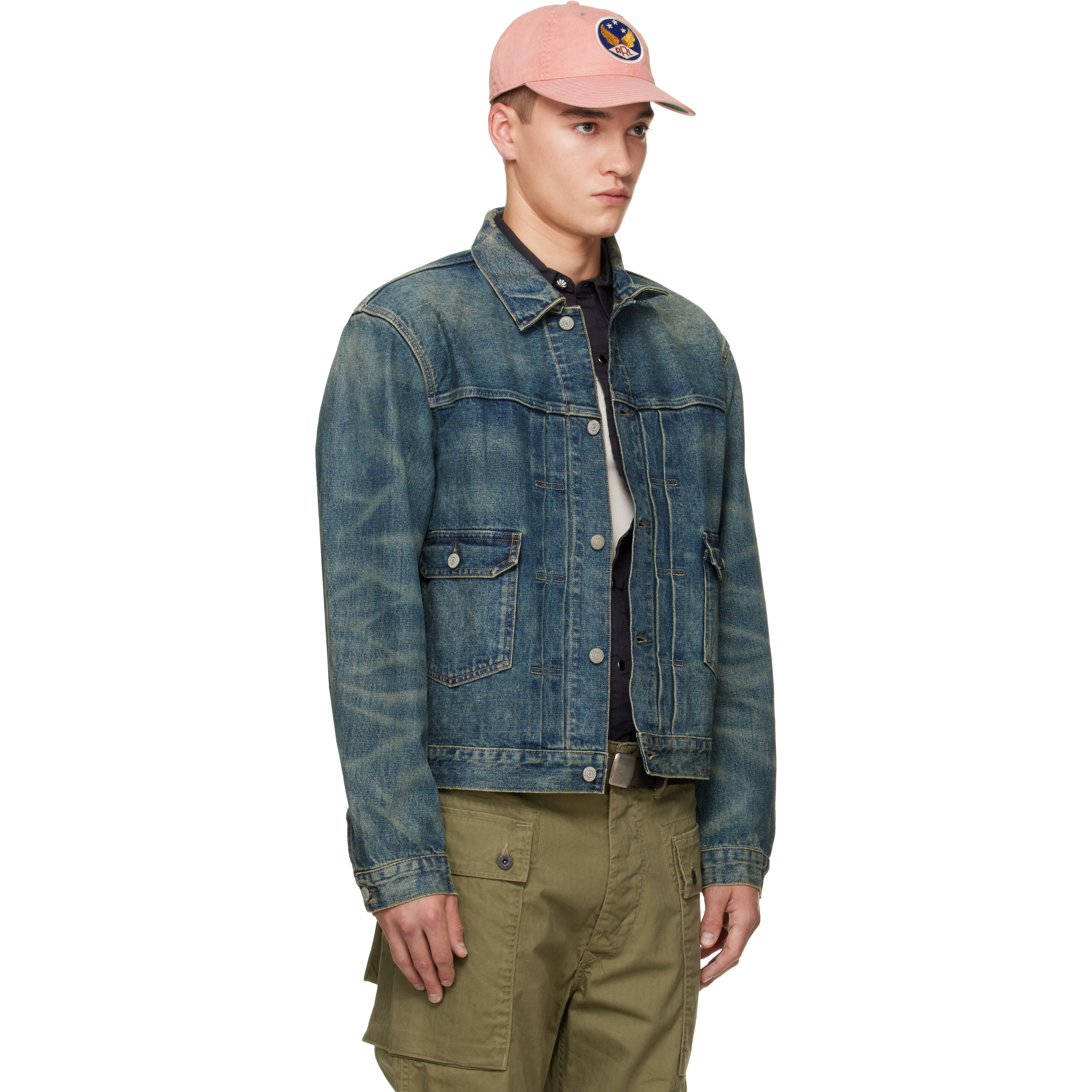 Blue Type-2 Unlined Denim Trucker Jacket