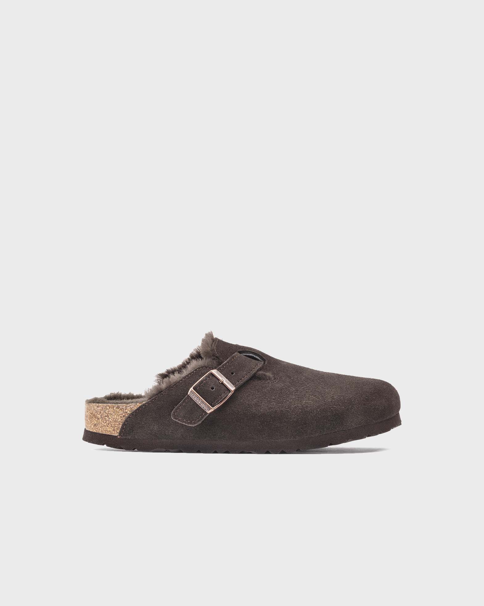 Birkenstock Slippers Boston Shearling Mocca EUR