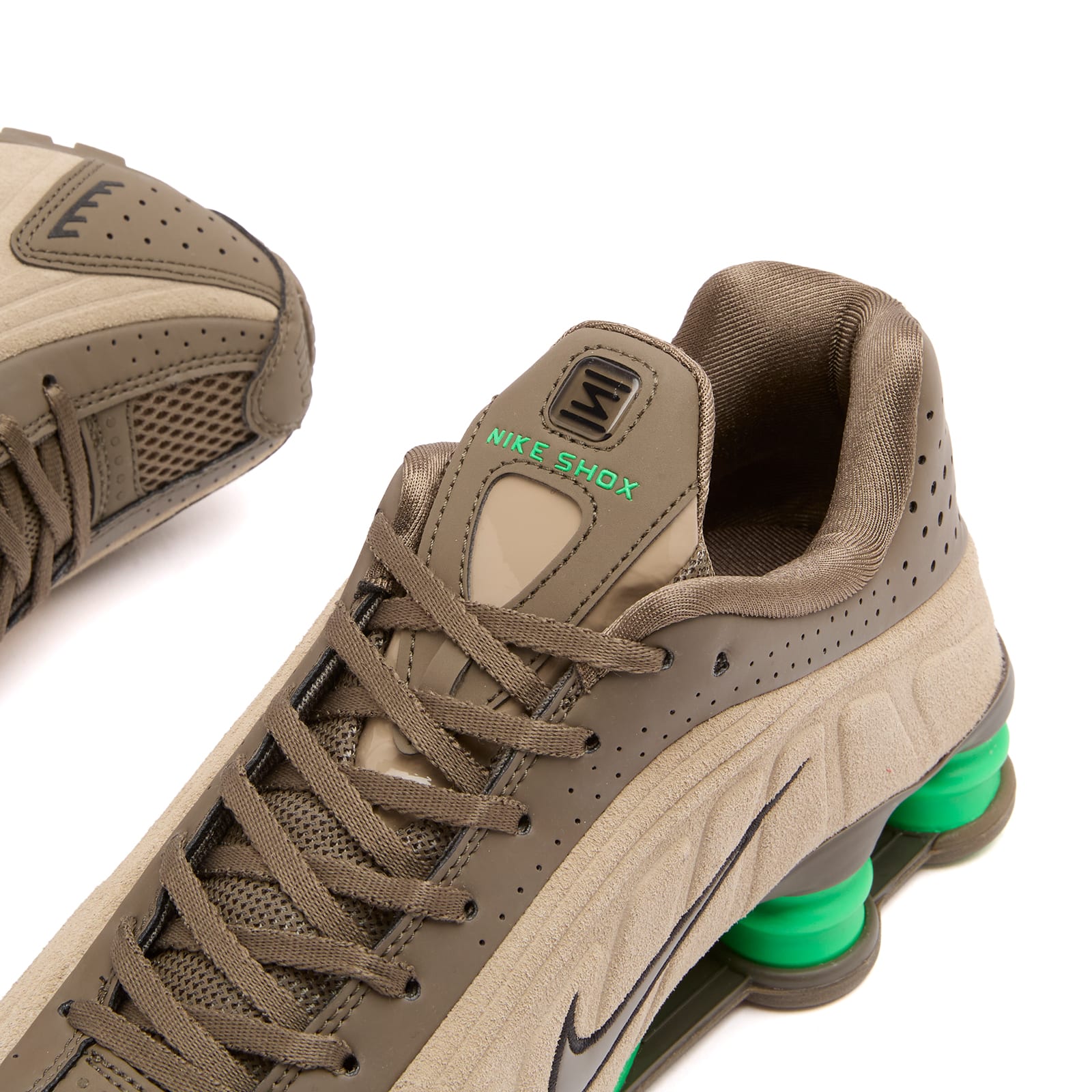 Women's Shox R4 Se W Sneaker Khaki/Green/Black