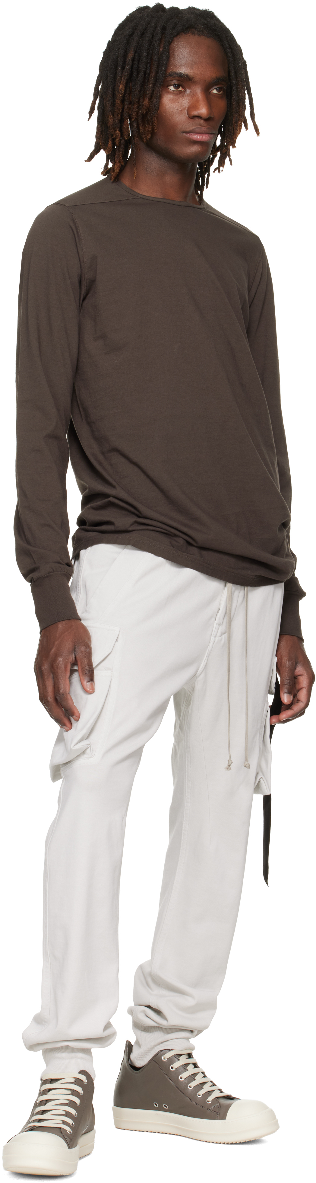 Gray Temple Level LS T-shirt