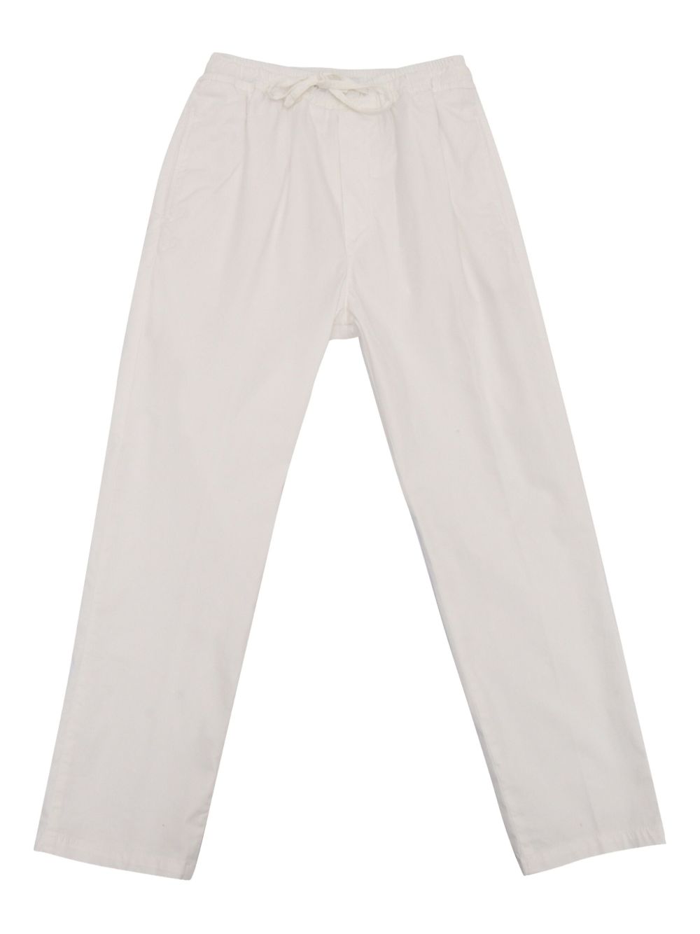 Drawstring-waist trousers - Neutrals