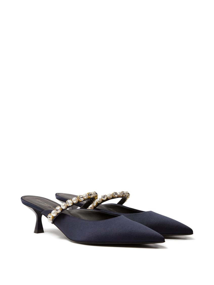 Elsa Pearl And Crystal Mules
