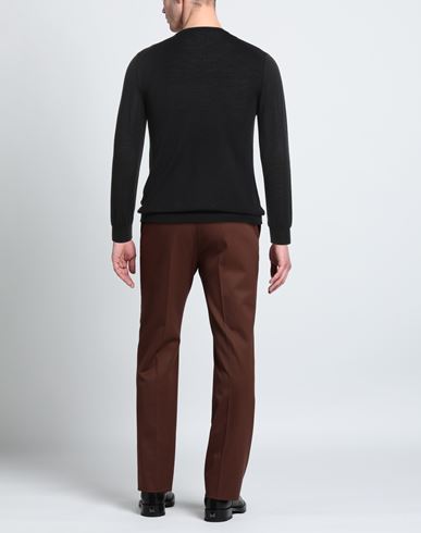 Man Sweater Black Size 36 Virgin Wool