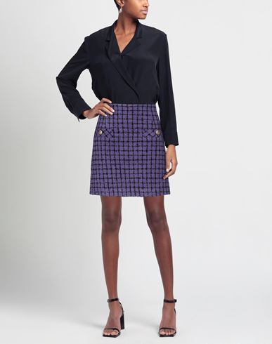 Woman Mini skirt Purple