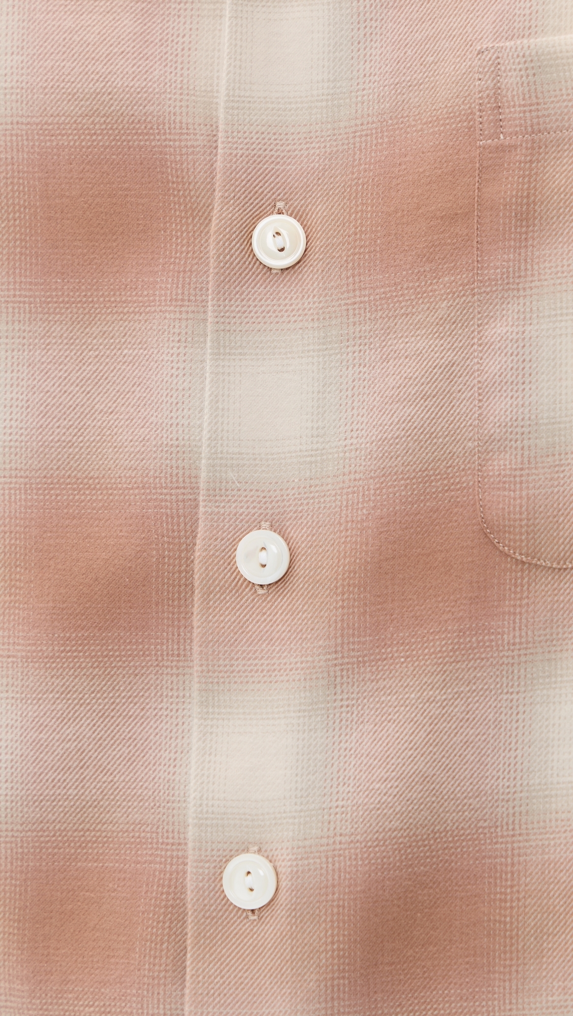 Shadow Flannel Shirt Coral