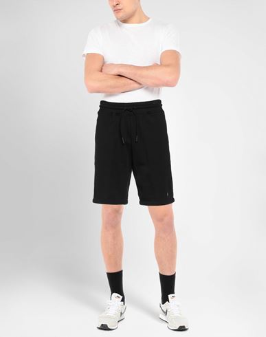 Man Shorts & Bermuda Shorts Black