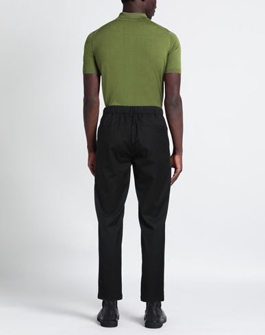 Man Pants Black Size XL Polyester, Viscose, Elastane