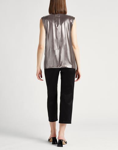Woman Blazer Gunmetal Size 6 Viscose