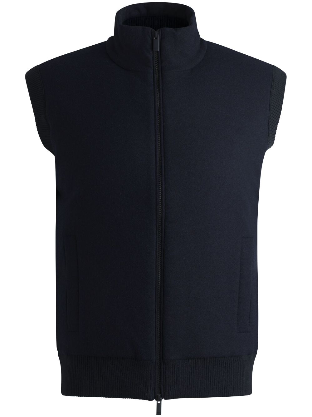 Zip-up vest - Blue