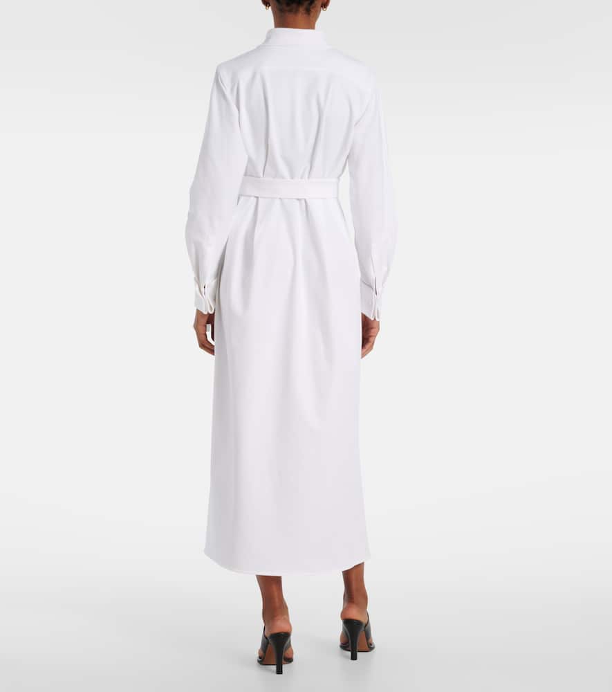 Arezzo gabardine shirt dress