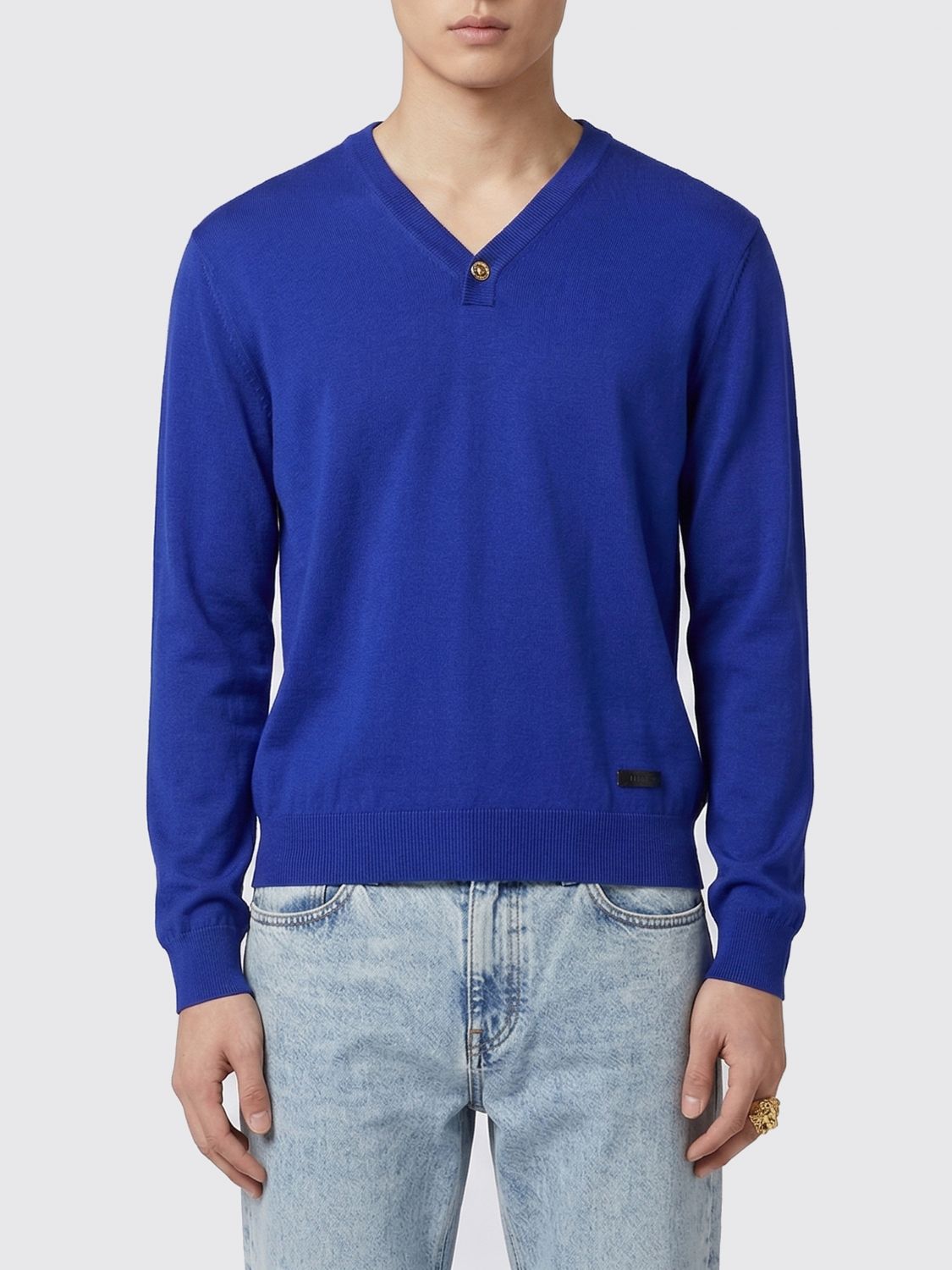 Sweater Men color Blue