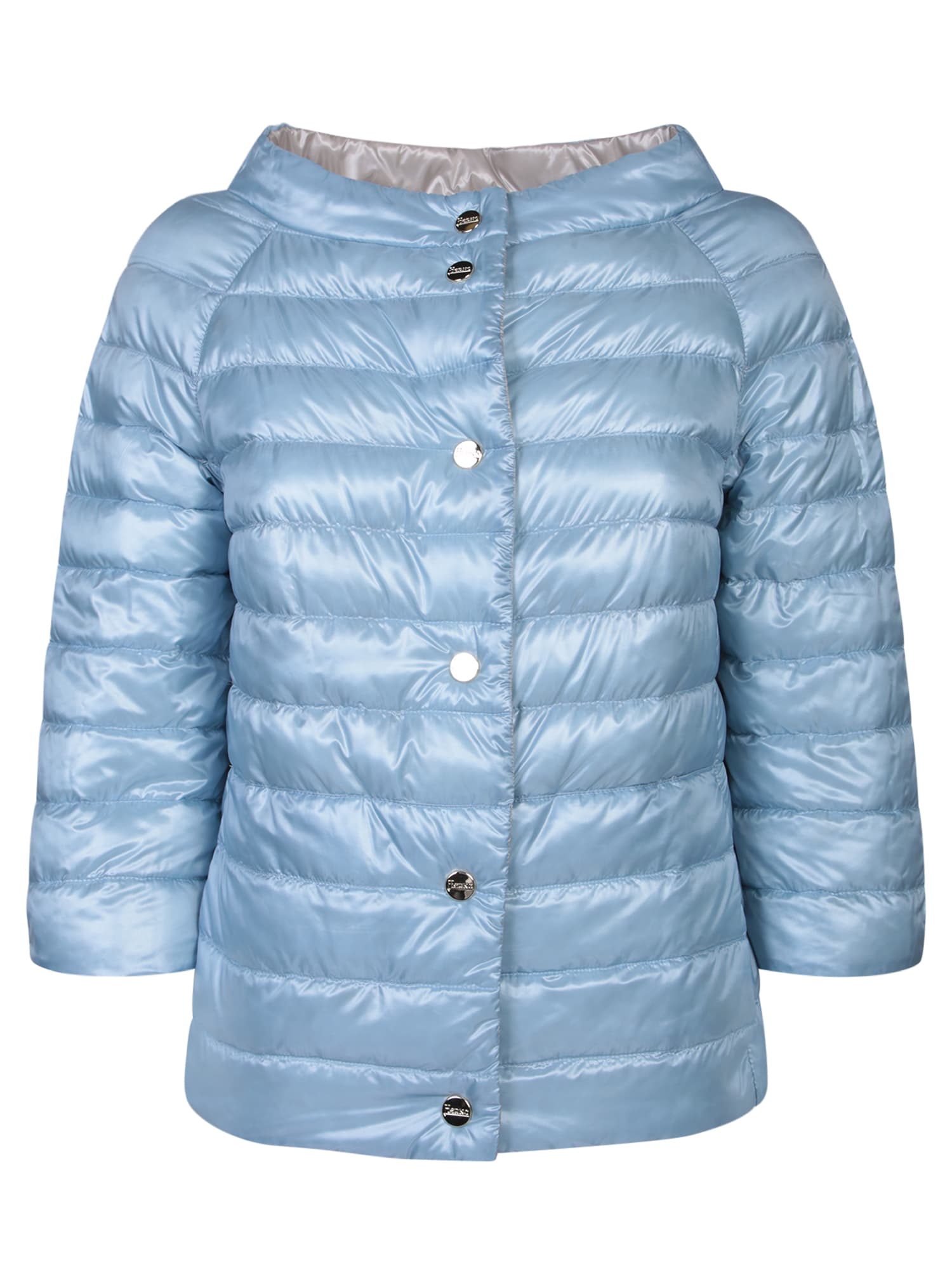 Rossella Grey/light Blue Cape