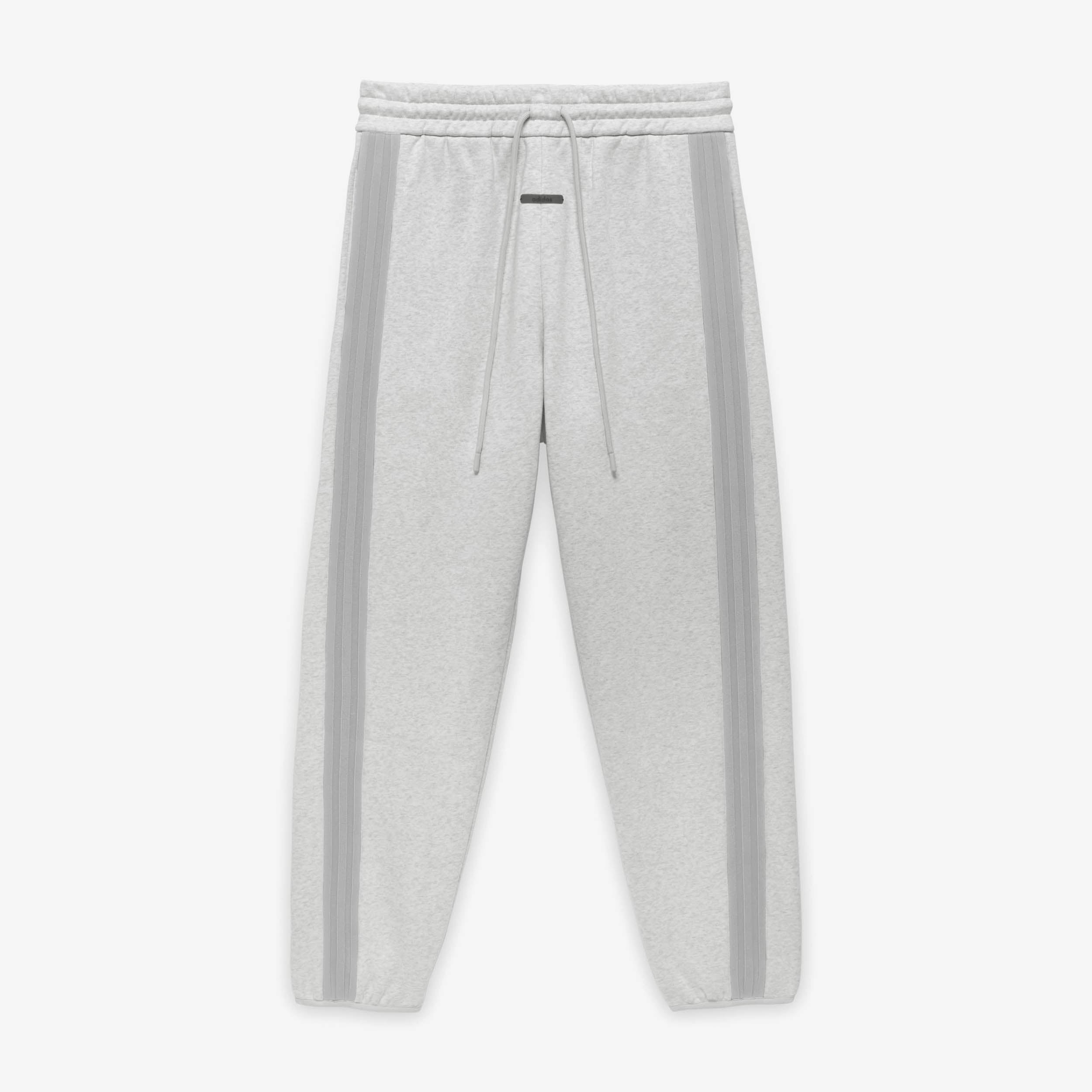 Adidas Fear Of God Athletics Heather Fleece Pant - light grey heather - unisex